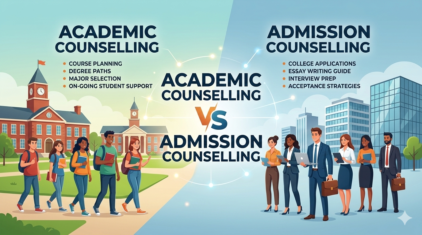 Difference Between Academic Counselling and Admission Counselling
