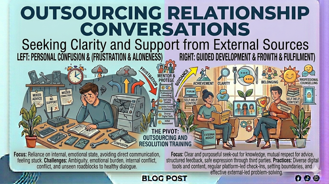 Outsourcing Relationship Conversations: A Shift in Dating Dynamics